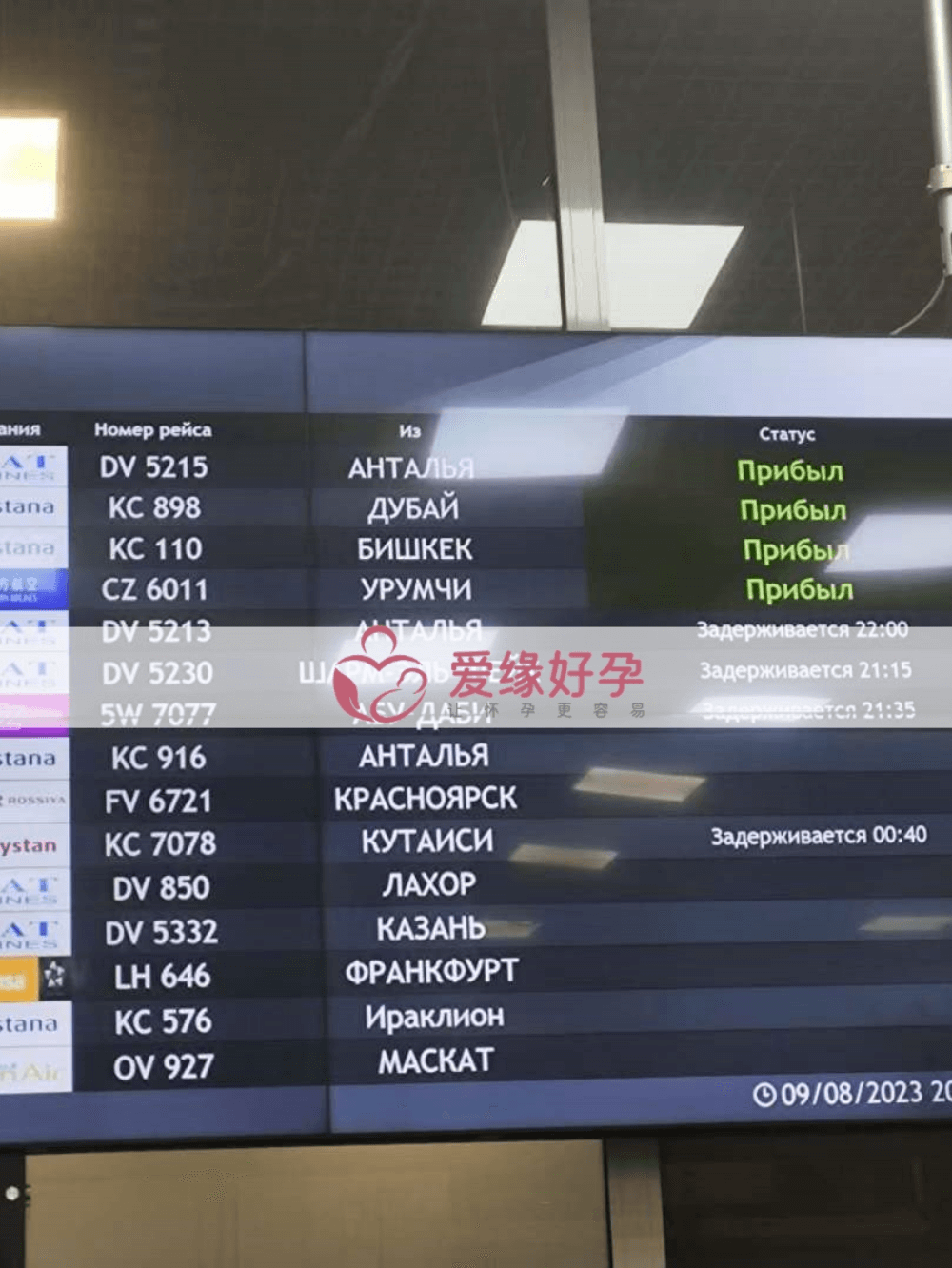 爱缘好孕哈萨克斯坦代孕团队接机委托父母