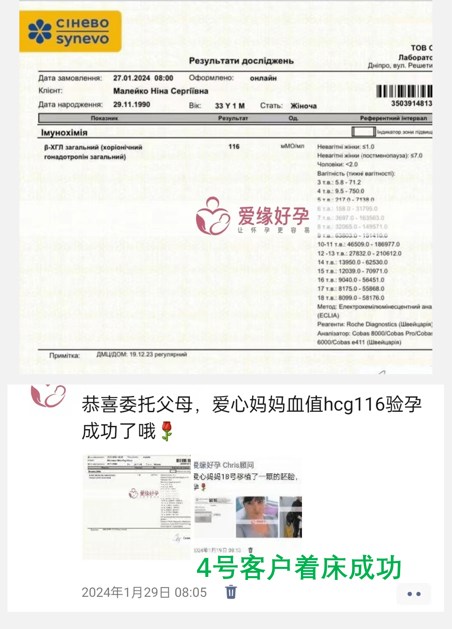 格鲁吉亚、哈萨克斯坦、乌克兰代孕移植着床成功率是多少了？
