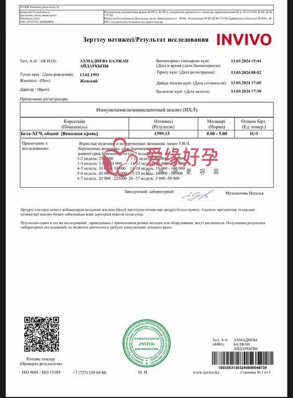 代孕代孕代母验孕成功