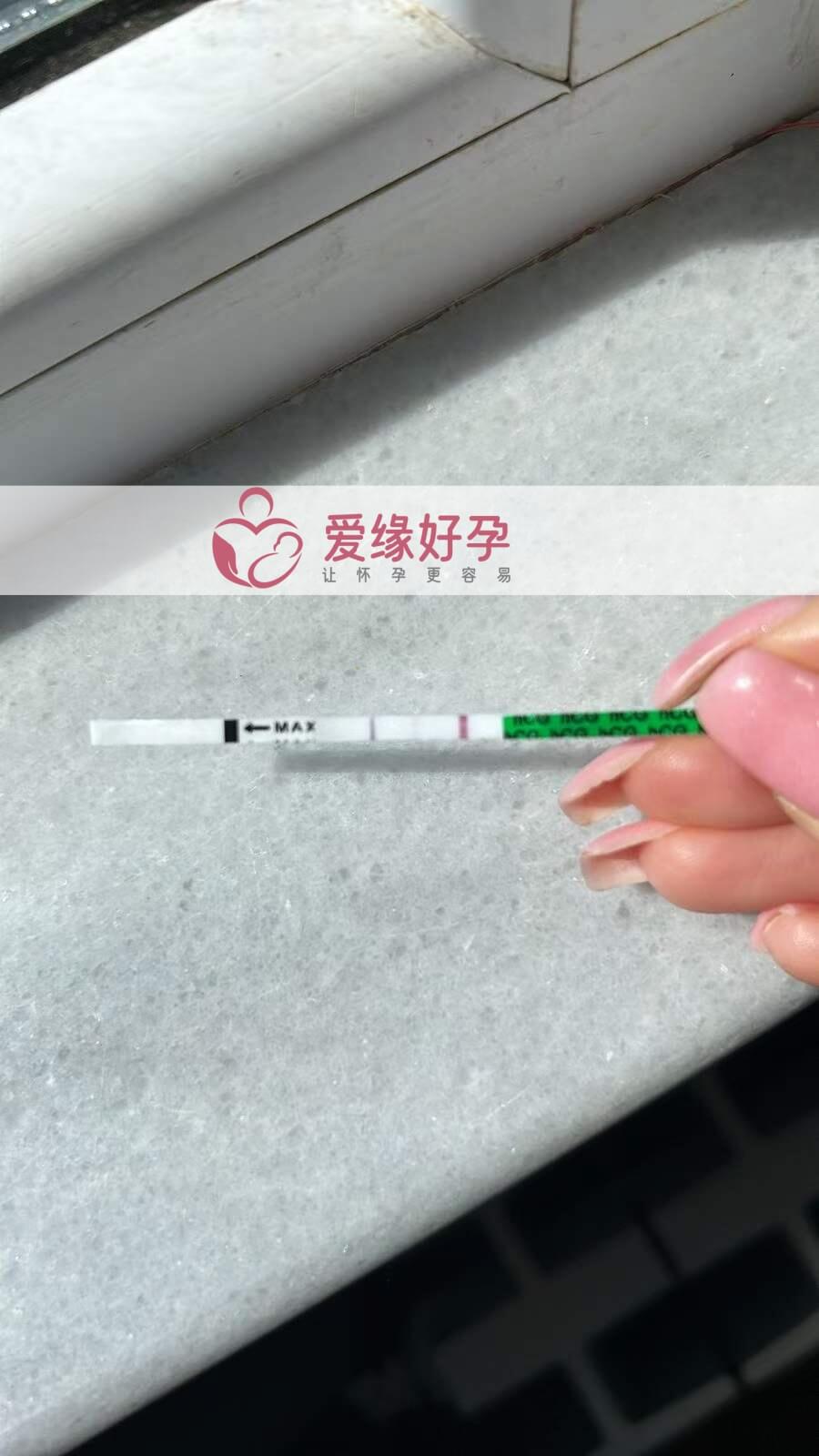 爱缘好孕:格鲁吉亚代孕代母试纸验孕成功