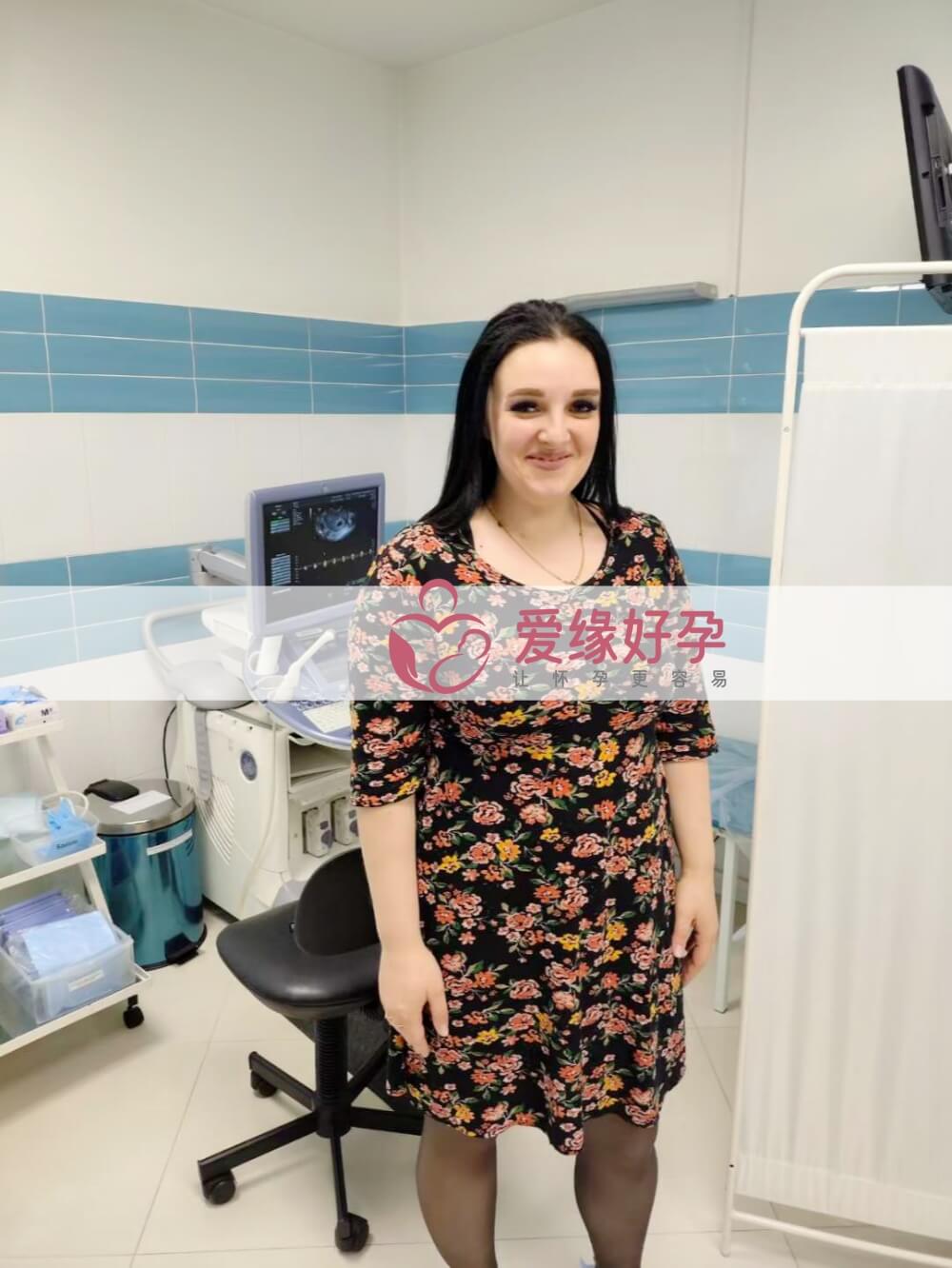 爱缘好孕:乌克兰代孕代母孕6周产检顺利通过