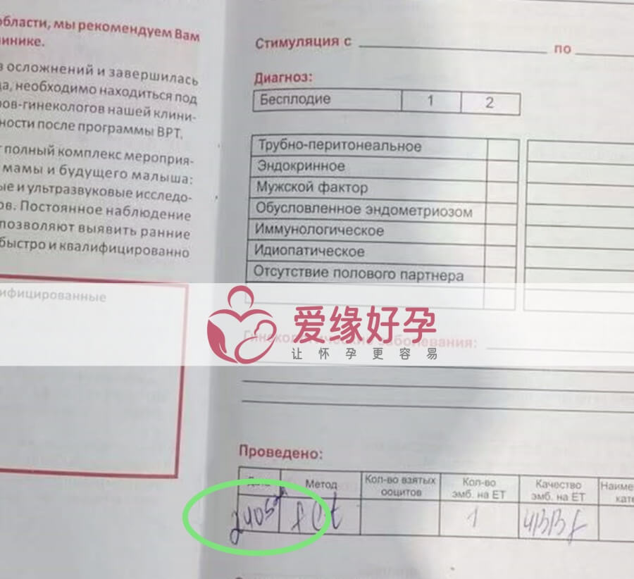爱缘好孕:代孕代母在哈萨克斯坦IRM医院完成移植