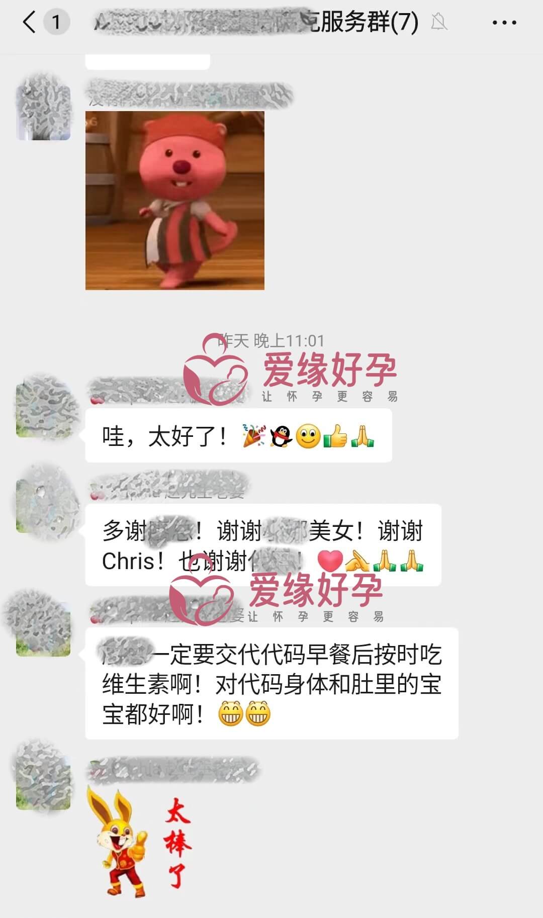 爱缘好孕:哈萨克斯坦代孕代母验孕着床成功