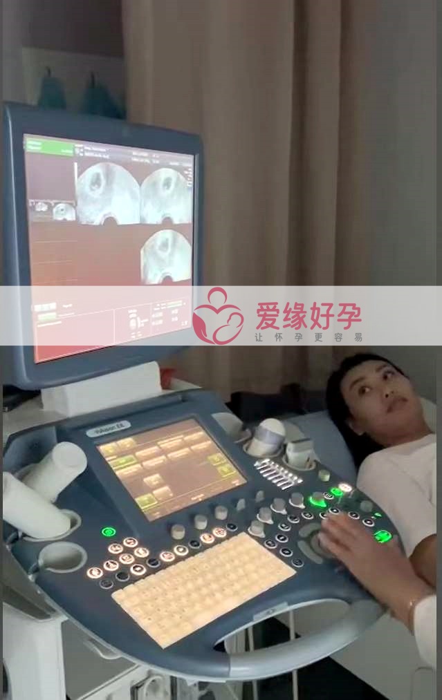 爱缘好孕:格鲁吉亚代孕代母第一次B超产检顺利通过