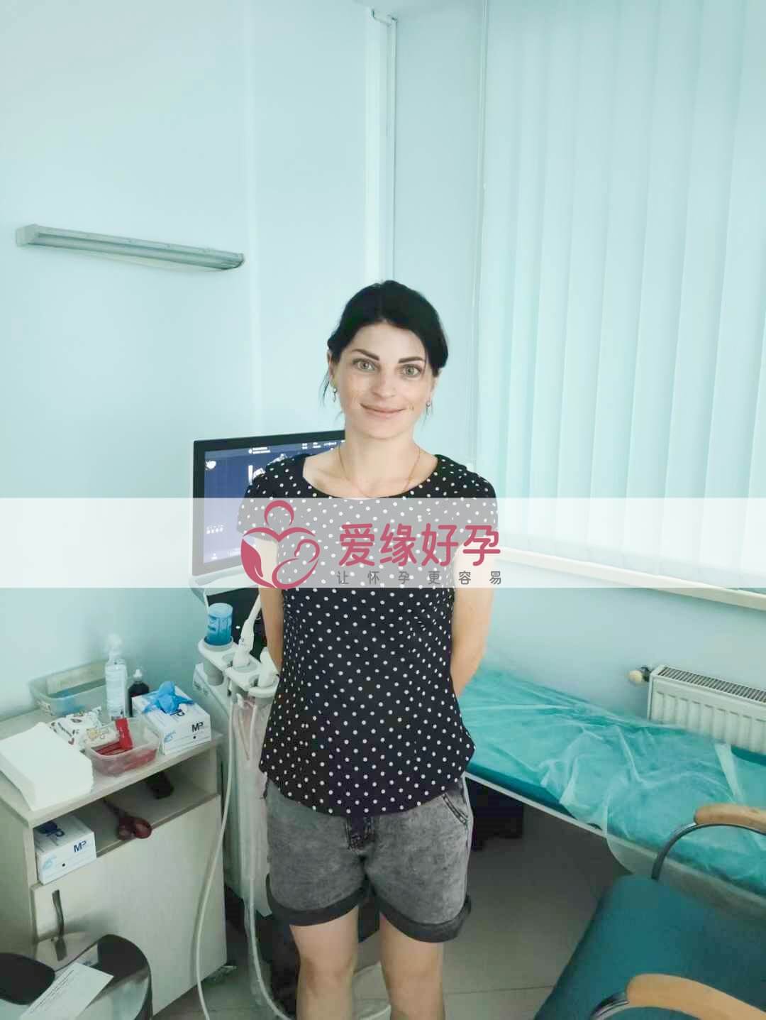 爱缘好孕乌克兰代孕代母孕B超产检顺利通过