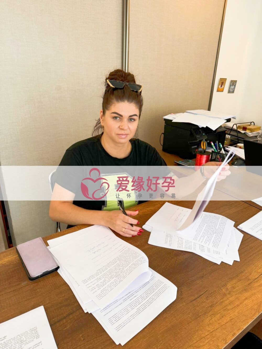爱缘好孕格鲁吉亚代孕代母顺利移植2颗胚胎