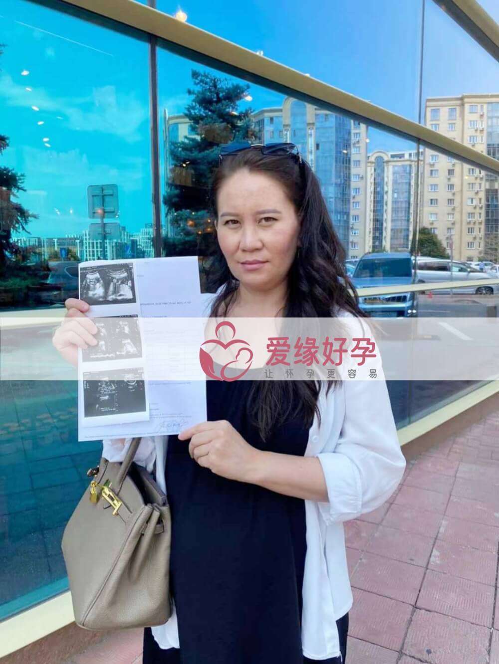 爱缘好孕哈萨克斯坦代孕代母28周孕检通过！