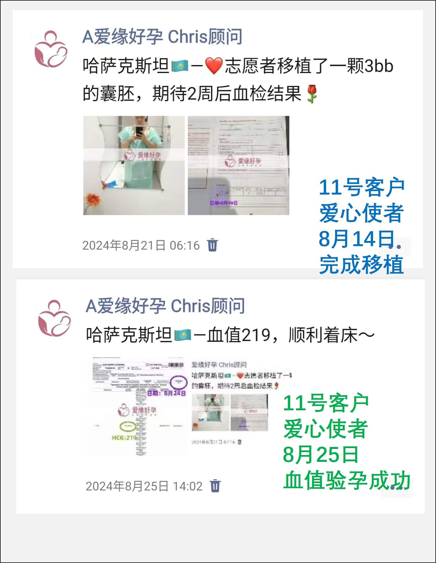 哈萨克斯坦7月8月供卵自卵移植成功率有何不同？