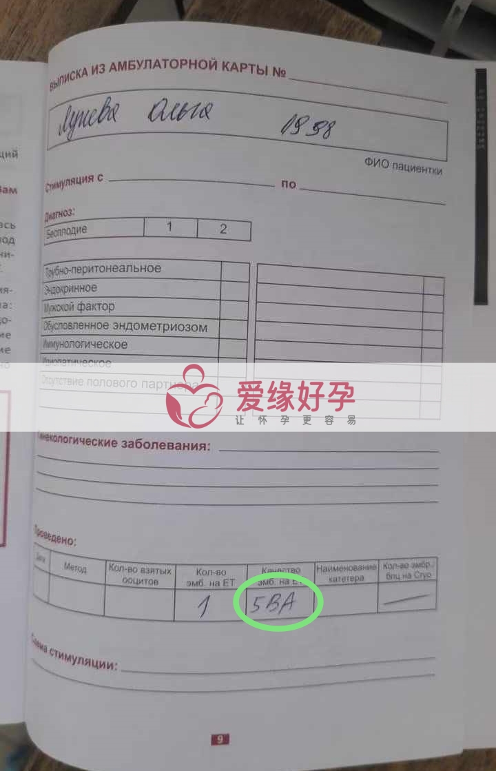 哈萨克斯坦恩泽代孕代母在irm医院顺利完成移植！