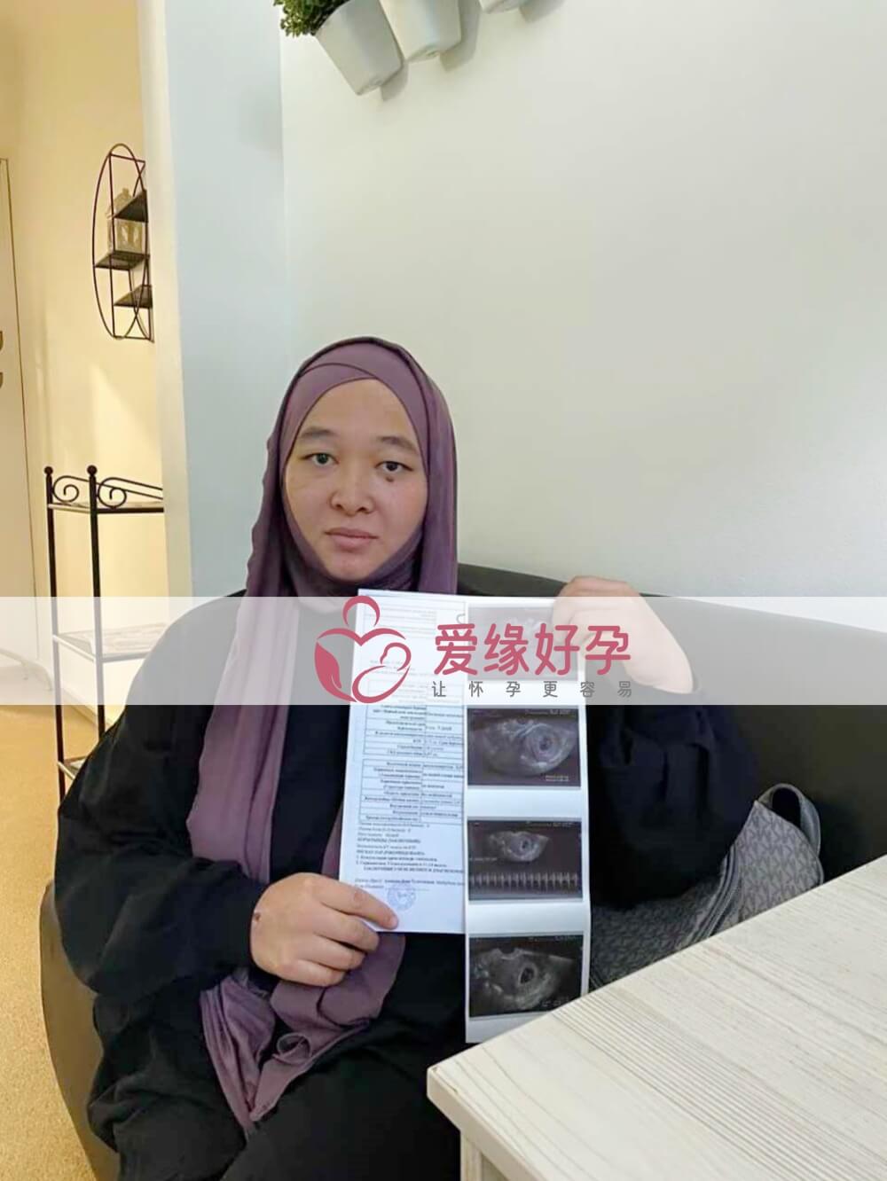 哈萨克斯坦代孕代母第一次B超产检