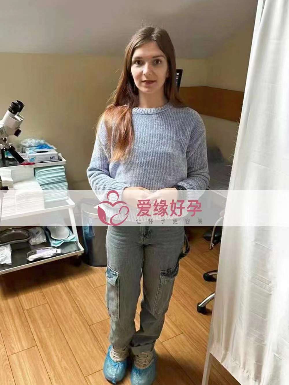 乌克兰代孕代母孕6周产检顺利通过