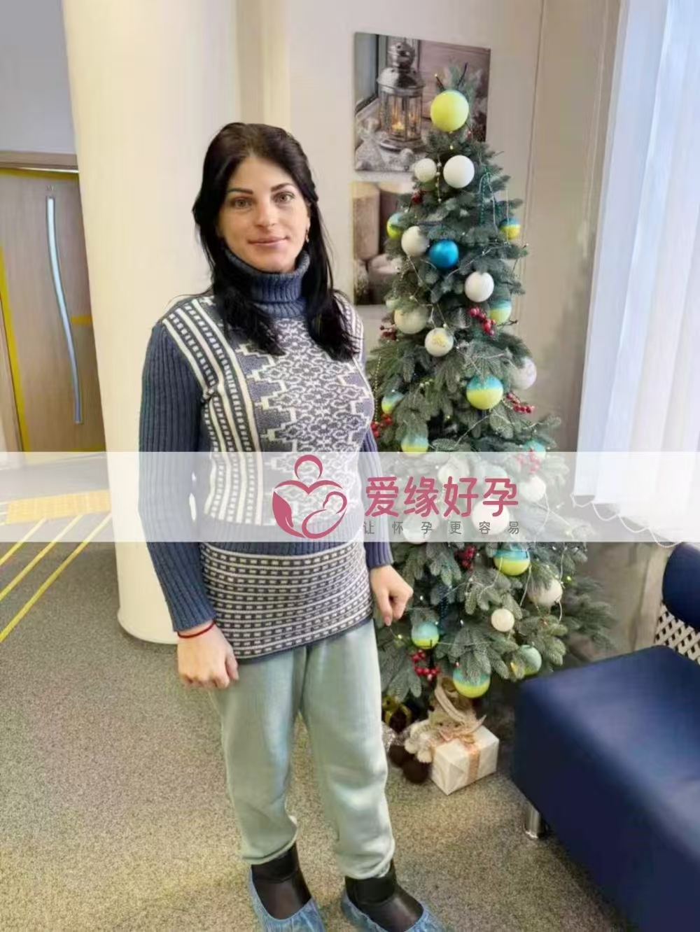 乌克兰代孕代母孕26周大排畸产检顺利通过