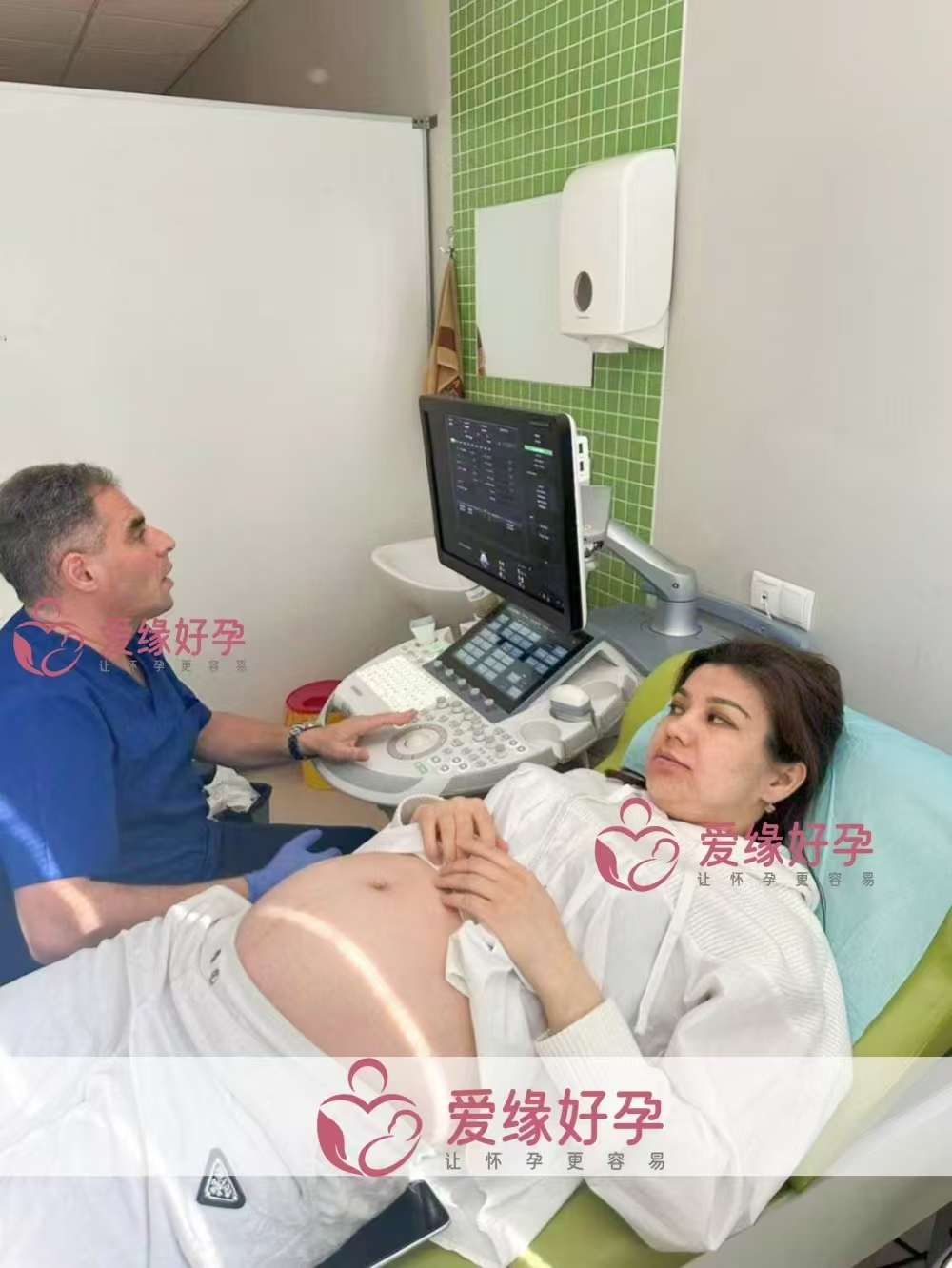 格鲁吉亚代孕代母26周产检顺利通过