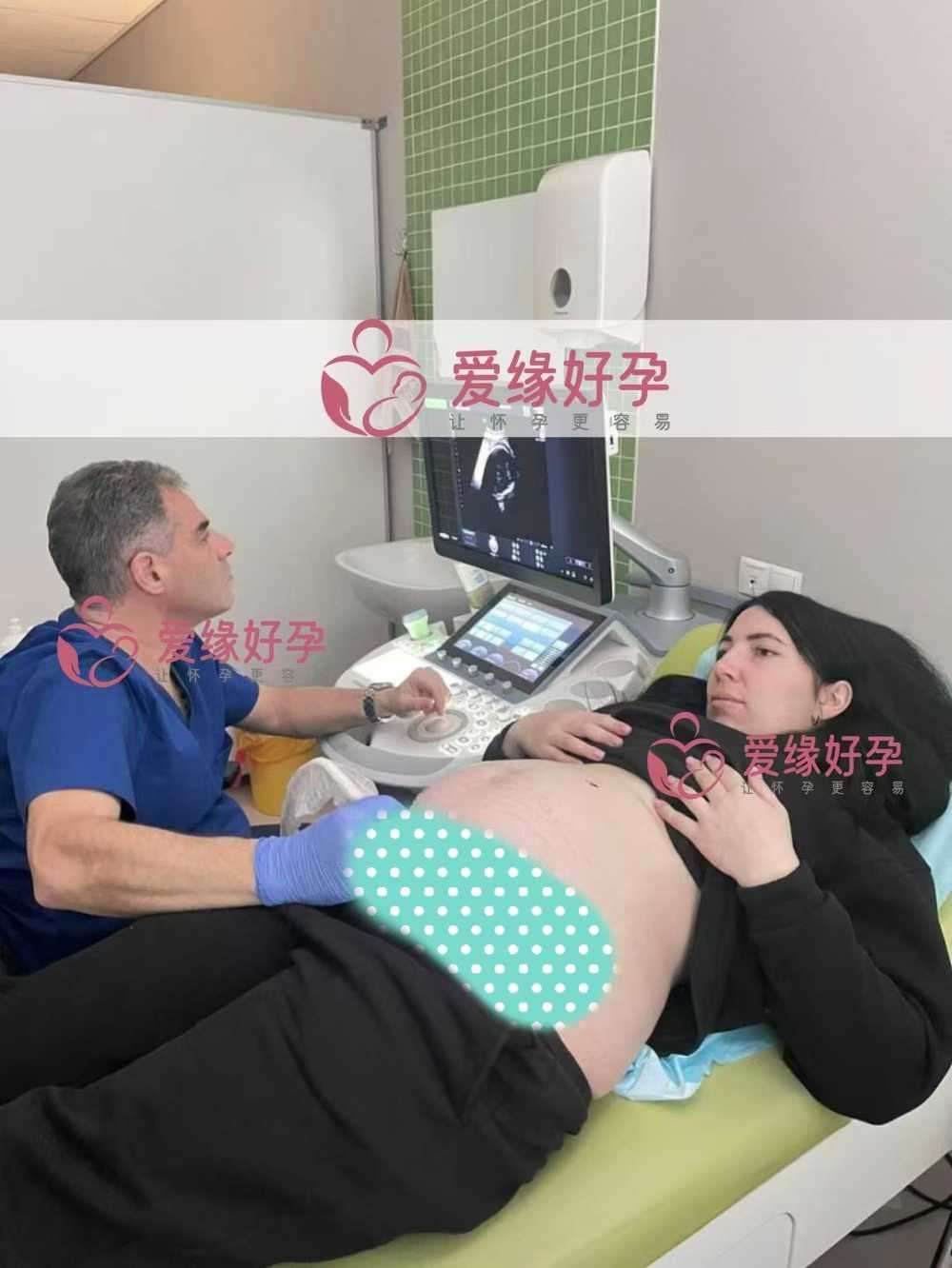 格鲁吉亚代孕代母顺利完成35周产检
