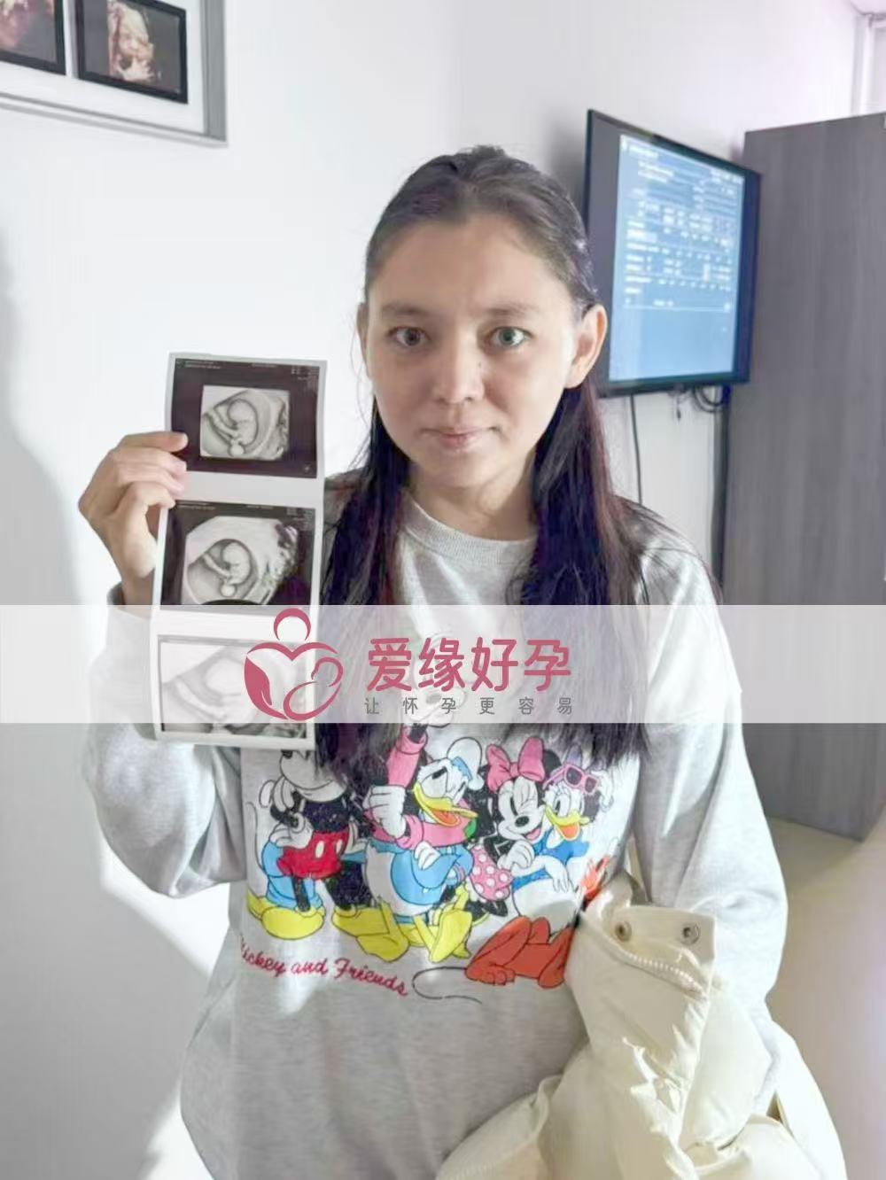 格鲁吉亚代孕代孕代母9周产检顺利通过