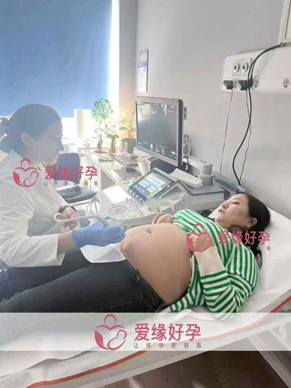 格鲁吉亚代孕代母18周产检顺利通过