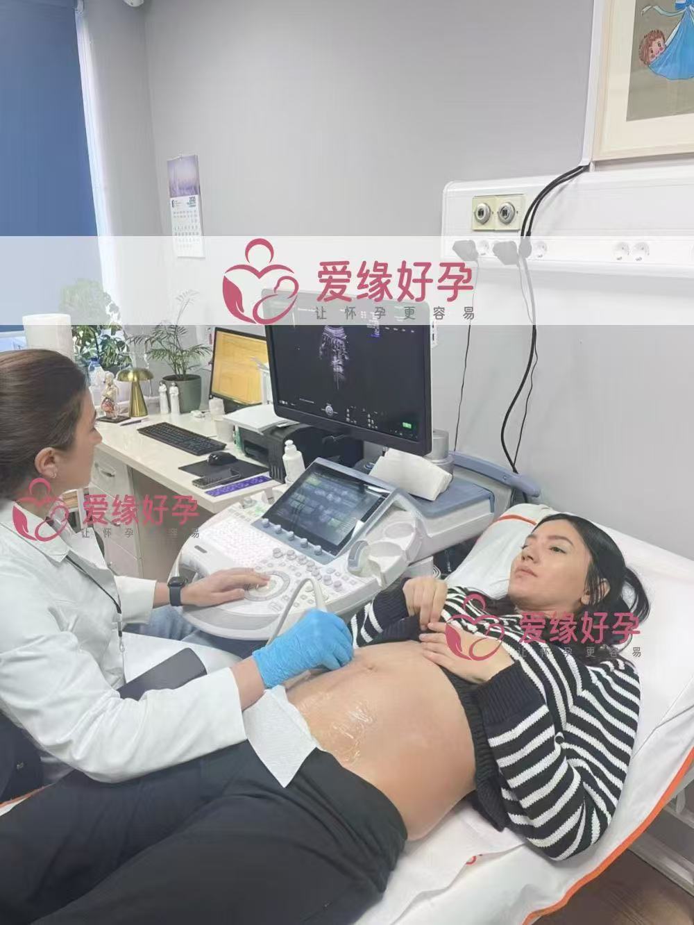 格鲁吉亚代孕代孕代母30周产检顺利通过