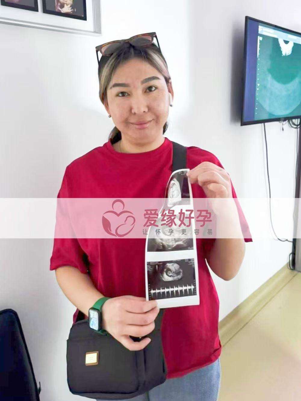 格鲁吉亚代孕代母10周产检顺利通过