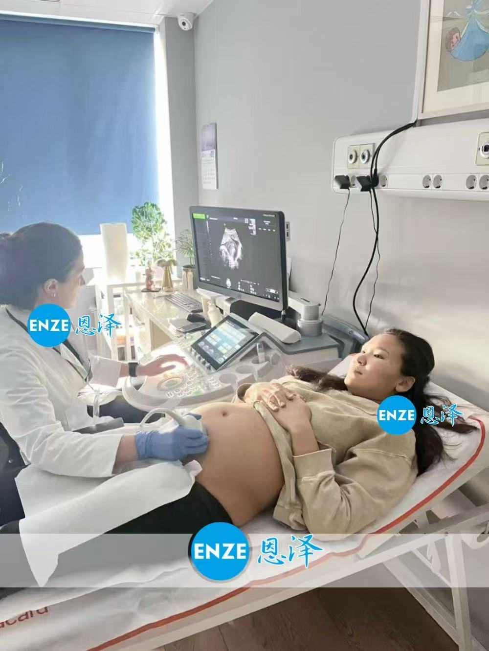 格鲁吉亚代孕代孕代母27周产检顺利通过