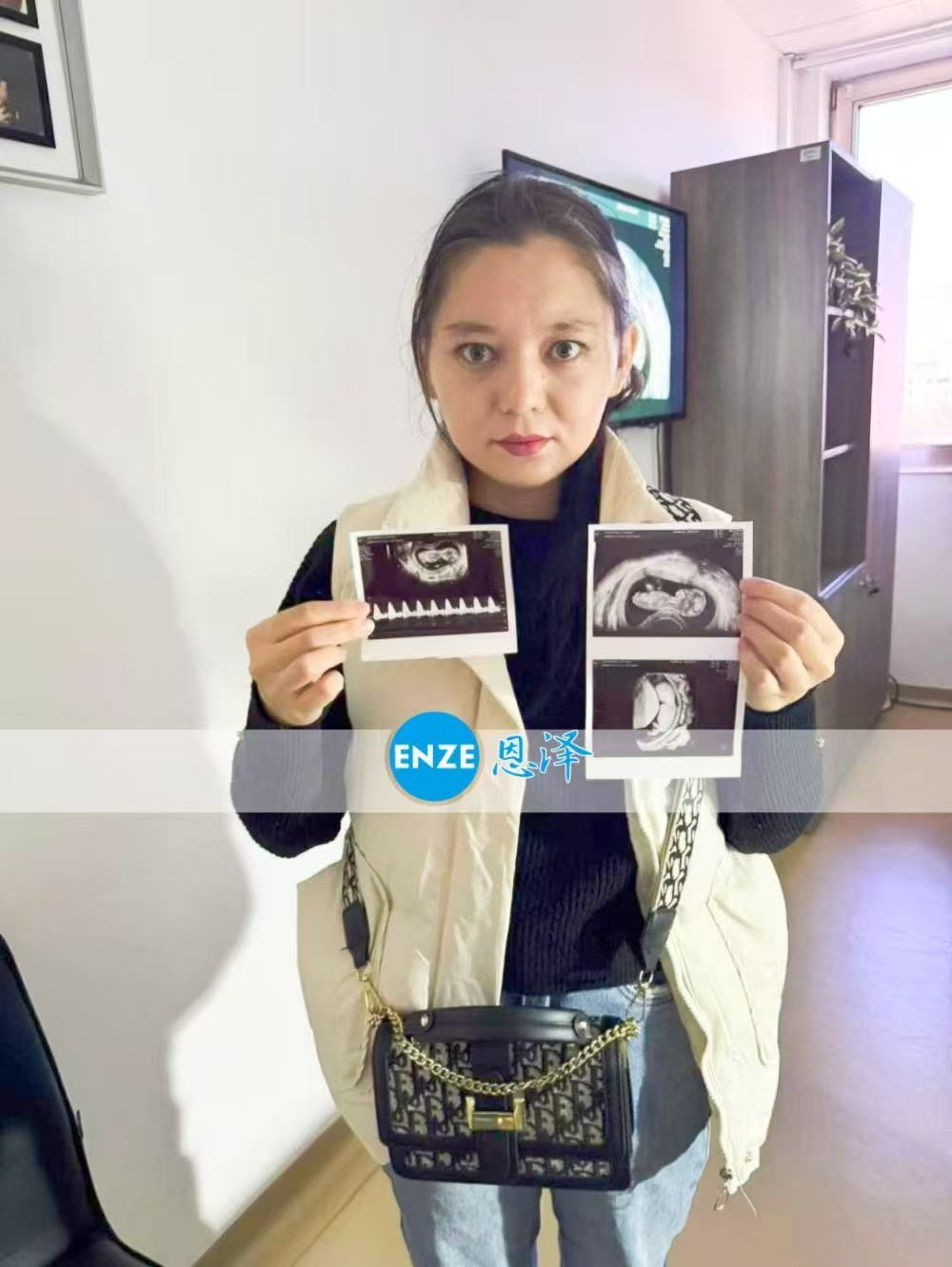格鲁吉亚代孕代孕代母12周产检顺利，正式进入稳定期
