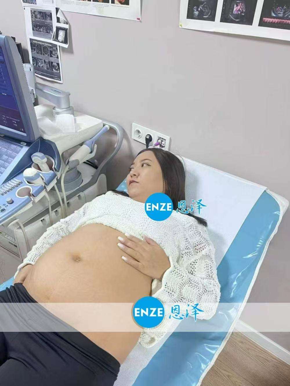 格鲁吉亚代孕代母21周产检顺利通过
