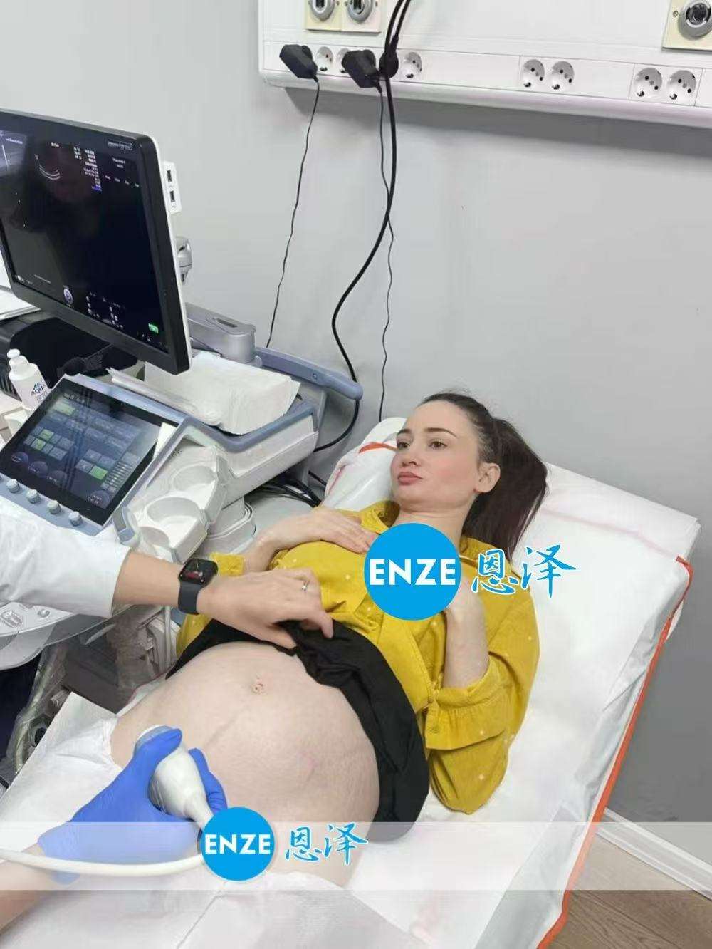 格鲁吉亚代孕代母顺利通过21周产检