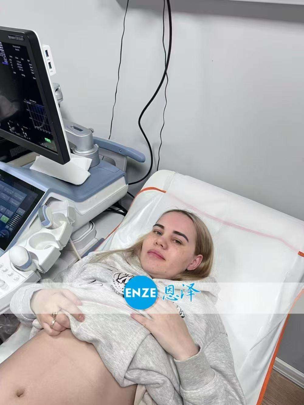 格鲁吉亚代孕代母23周产检顺利通过