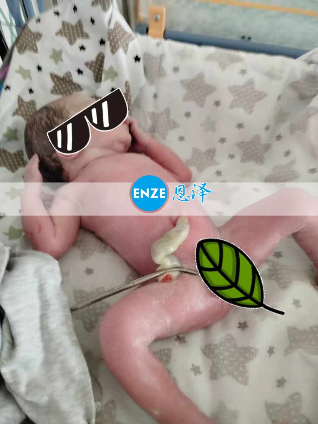 恩泽乌克兰代孕宝宝顺利出生