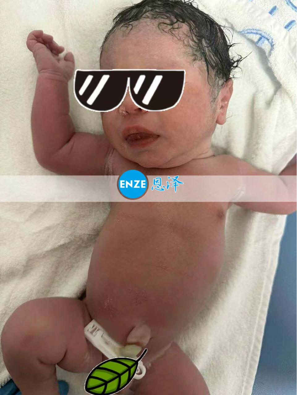 恩泽乌克兰代孕宝宝顺利出生