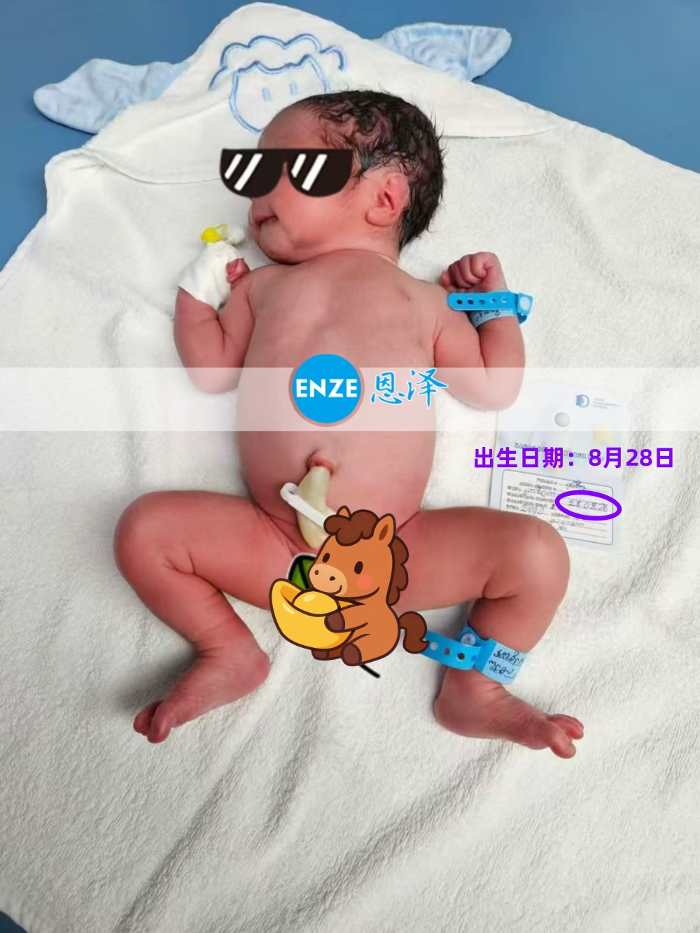 恩泽格鲁吉亚代孕宝宝顺利出生